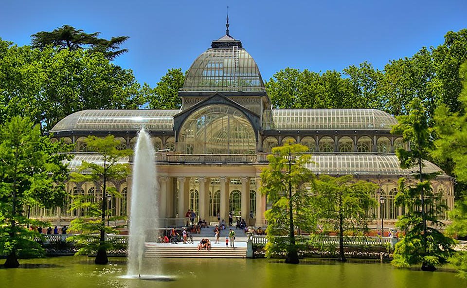 Parque del Retiro y Palacio de Cristal