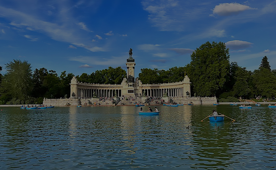 Parque del Retiro y Palacio de Cristal