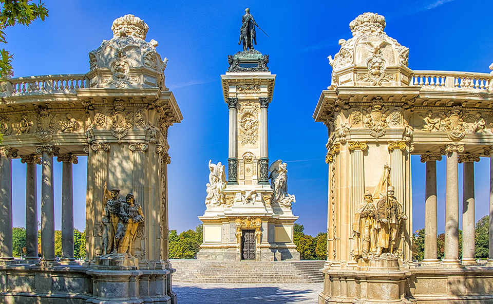 Parque del Retiro y Palacio de Cristal