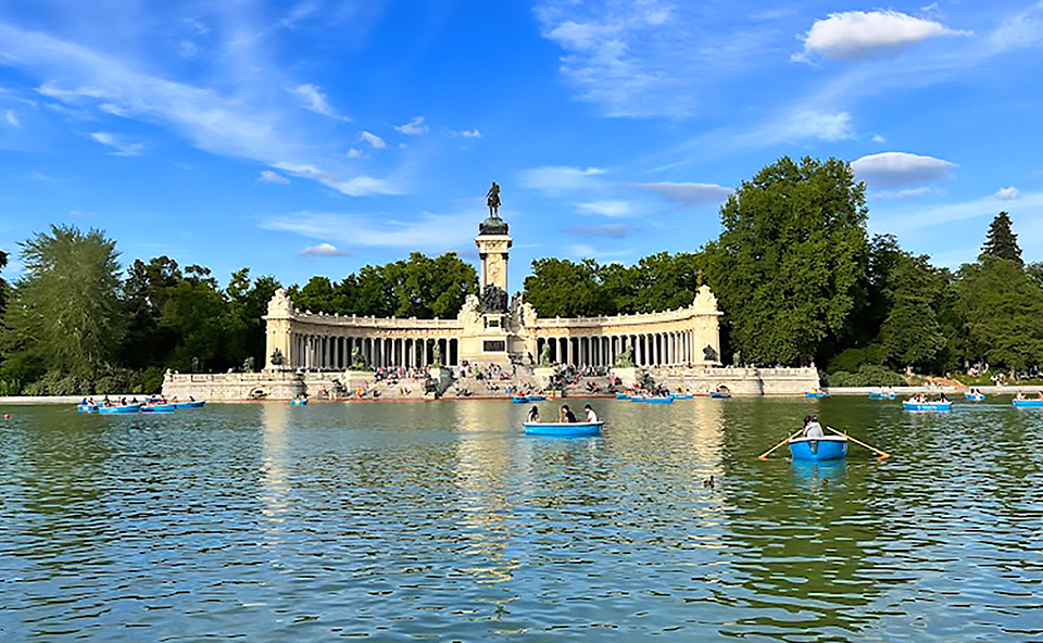Parque del Retiro y Palacio de Cristal